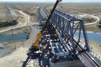 Фотография к новости: Когда завершится строительство одной из важных веток железных дорог в РК?