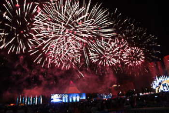 Фотография к новости: Где смотреть салют на День Республики в Астане