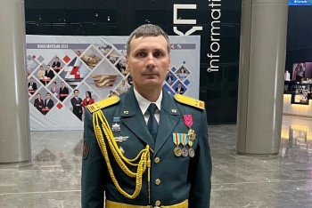 Фотография к новости: "Не считаю поступок героическим"– за что подполковник из Нацгвардии получил государственную награду