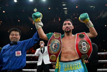 Фотография к новости: Чемпион мира бросил вызов Жанибеку Алимханулы и получил ответ