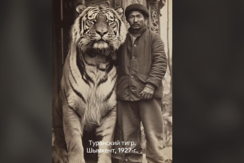 Фотография к новости: Фейк о туранском тигре в Шымкенте разоблачили эксперты