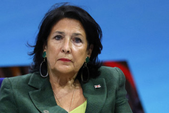 Фотография к новости: Президент Грузии не признала результаты выборов