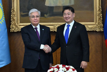 Фотография к новости: Токаев заявил о готовности увеличить квоту для монгольских студентов в Казахстане