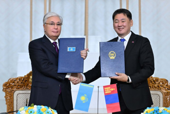 Фотография к новости: Какие документы подписаны в рамках визита Токаева в Монголию