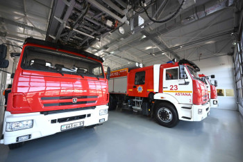 Фотография к новости: 11 человек эвакуировали из-за пожара в многоэтажке в Шымкенте