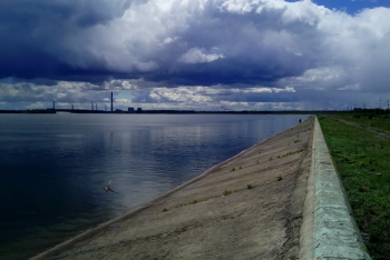 Фотография к новости: Как в Казахстане готовят водохранилища к паводковому сезону