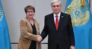 Токаев провёл встречу с президентом ЕБРР