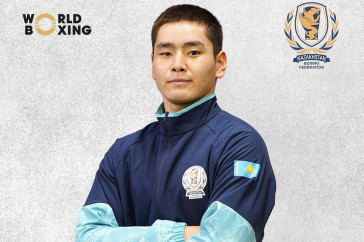 Фотография к новости: Даниял Райымбеков стал серебряным призёром чемпионата мира по боксу в США