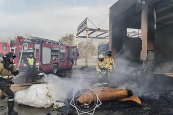 Фотография к новости: Двое жителей Алматинской области самостоятельно попытались потушить пожар и получили ожоги