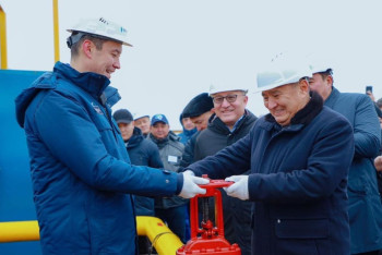 Фотография к новости: Жители села Жибек Жолы Акмолинской области получили природный газ