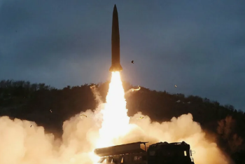 Фотография к новости: КНДР запустила баллистическую ракету в сторону Восточного моря