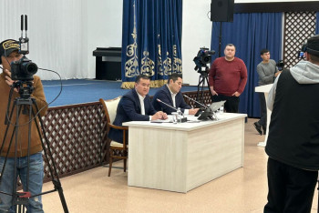 Сроки сдачи спорткомплекса "Казахстан" в Астане назвал Женис Касымбек