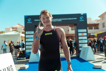 Фотография к новости: Казахстанский пловец стал бронзовым призёром чемпионата Азии