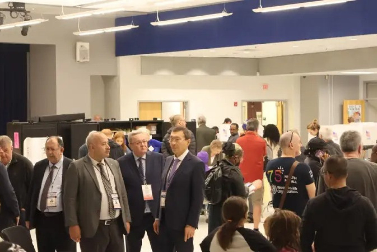 Делегация ЦИК Казахстана впервые приняла участие в наблюдении за выборами в США