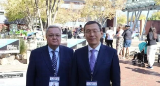 Председатель ЦИК РК обсудил сотрудничество с руководством Федеральной избирательной комиссии США
