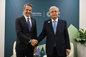 Фотография к новости: Глава правительства Греции принял приглашение Касым-Жомарта Токаева посетить Казахстан