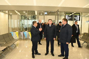 Фотография к новости: В Кызылорде открылся новый терминал аэропорта "Коркыт Ата"