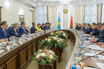 Фотография к новости: Казахстан и Беларусь подписали Дорожную карту о сотрудничестве на 2025-2029 годы