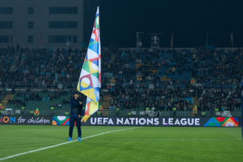 Фотография к новости: Лига наций: Сборные Казахстана и Австрии провели матч в Алматы