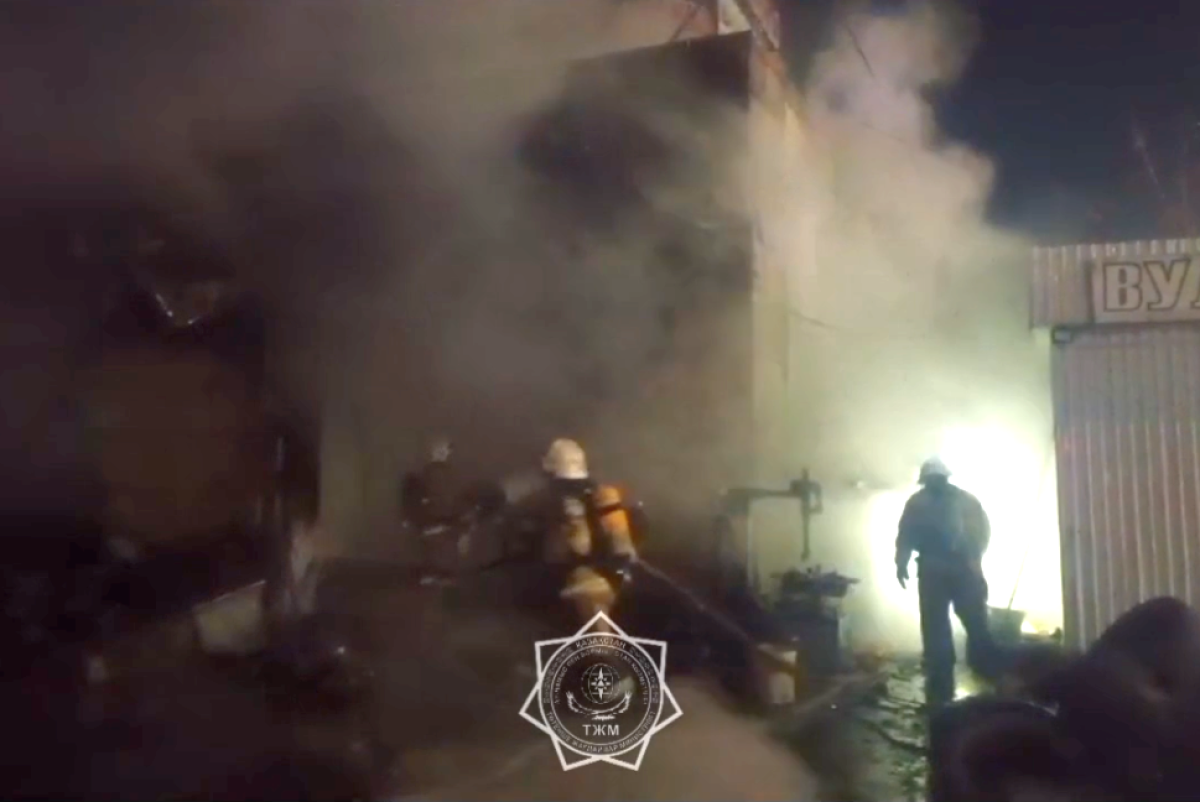 скриншот с видео МЧС РК