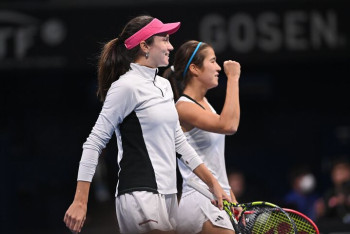 Фотография к новости: Неожиданным результатом закончился матч Казахстан — Корея на Кубке Билли Джин Кинг