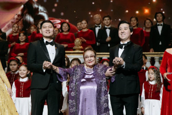 Легендарная Бибигуль Тулегенова отметила свое 95-летие