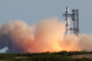 Фотография к новости: SpaceX произвела шестой тестовый запуск космического корабля Starship