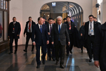 Токаев встретился с президентом IJF Мариусом Везером