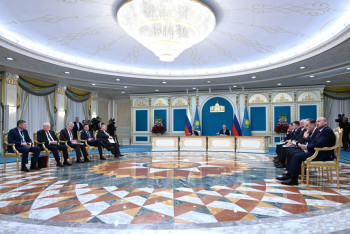 Фотография к новости: Токаев перечислил ключевые вопросы межотраслевого взаимодействия с Россией