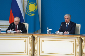 Фотография к новости: Какие документы подписаны по итогам переговоров Токаева и Путина