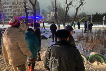 Жильцов общежития в Кокшетау эвакуировали из-за пожара