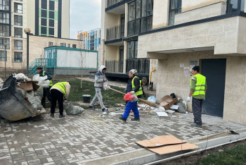 Штрафовать подрядчиков будут за плохую уборку дворов и улиц в Алматы