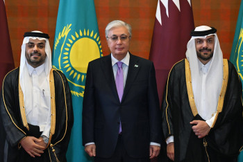 Фотография к новости: Президент принял катарских инвесторов