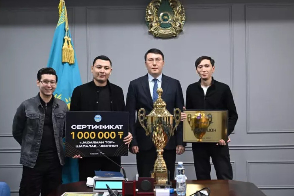 В Жетісу наградили победителей республиканской лиги Jaidarman TOP