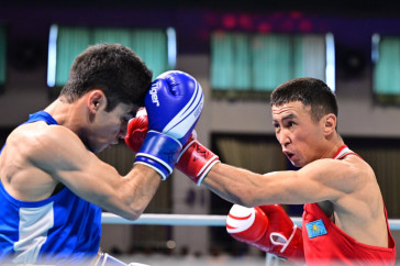 Фотография к новости: Махмуд Сабырхан завоевал золото чемпионата Азии по боксу