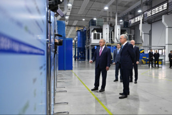 Фотография к новости: Президент ознакомился с ходом социально-экономического развития области Жетісу