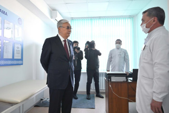 Фотография к новости: Министр обороны доложил Токаеву  о проекте Smart-военный комиссариат