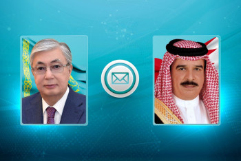 Фотография к новости: Токаев направил телеграмму с поздравлениями Королю Бахрейна