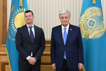 Фотография к новости: Касым-Жомарт Токаев принял спортивного директора МОК