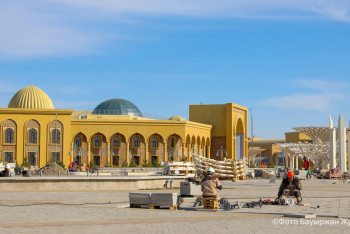 Фотография к новости: Возле мавзолея Ходжа Ахмеда Яссауи  запретят строительство