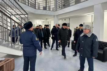 Фотография к новости: Два жилых блока построили в колонии в Акмолинской области