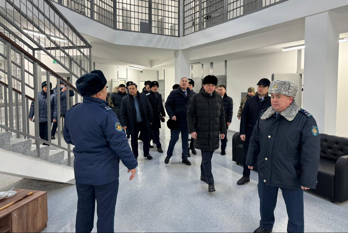 Два жилых блока построили в колонии в Акмолинской области