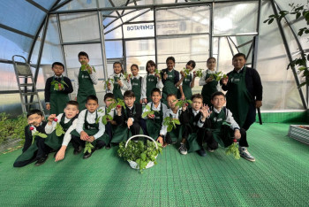 Фотография к новости: "Таза Қазақстан": дети стали активными участниками экоакции