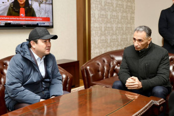 Фотография к новости: Глава МЧС Азербайджана прибыл в Актау
