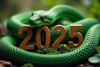 Фотография к новости: Зелёная деревянная змея: Как встретить символ 2025 года, чтобы он принес удачу