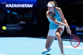 Фотография к новости: Казахстанская сборная по теннису обеспечила себе место в 1/4 United Cup