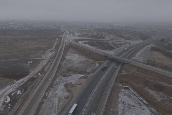 Фотография к новости: Трассу закрыли из-за непогоды в Алматинской области