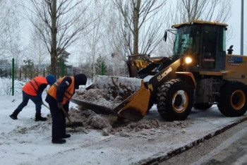 Фотография к новости: Более 2,6 тысячи дорожных рабочих вышли на уборку снега в Астане