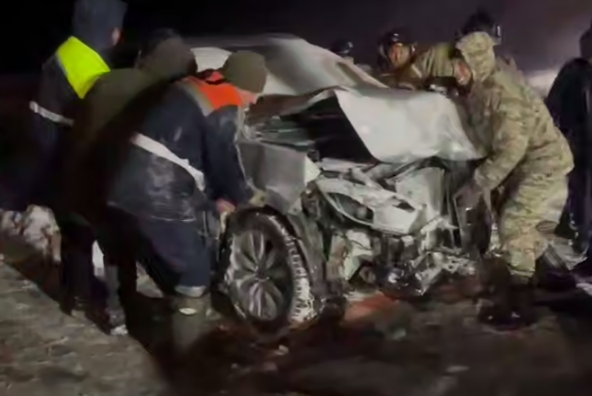 скриншот с видео МЧС РК