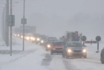 Фотография к новости: Трассу Астана – Щучинск закрыли из-за непогоды